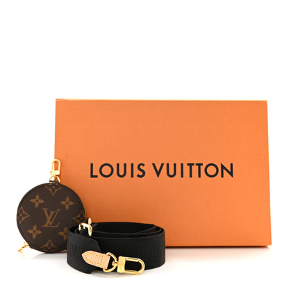 Louis Vuitton Monogram Multi Pochette Accessories Bandouliere Shoulder Strap Black 6 of 6