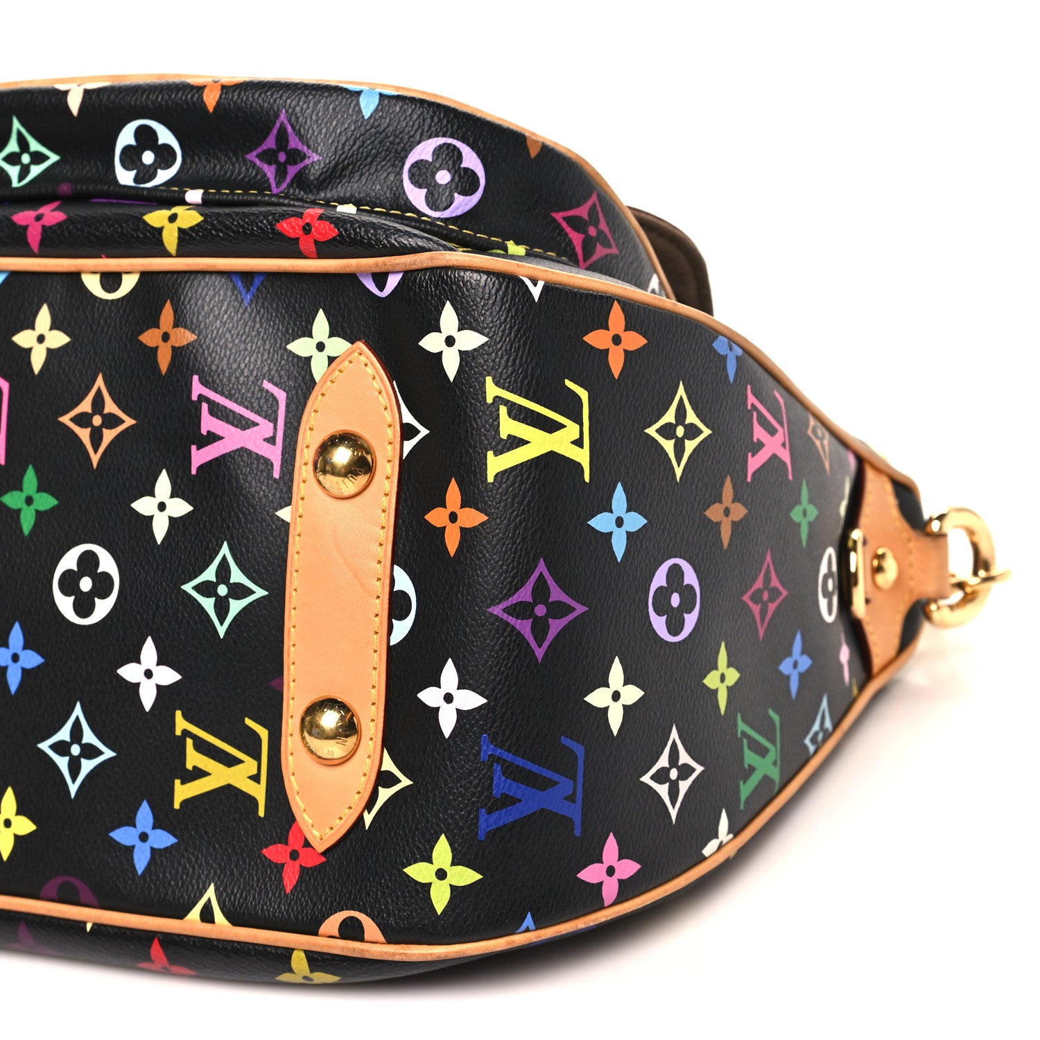 Louis Vuitton Monogram Multicolor Rita Black 9 of 10