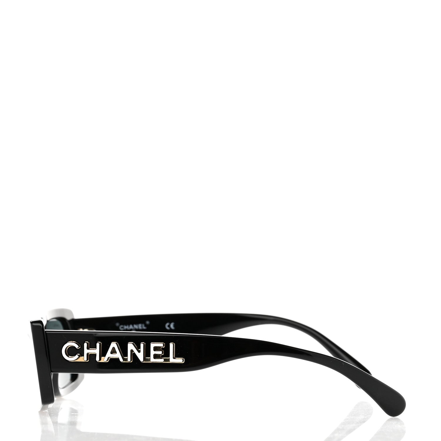 Chanel Acetate CC Sunglasses 71473 Black 3 of 8