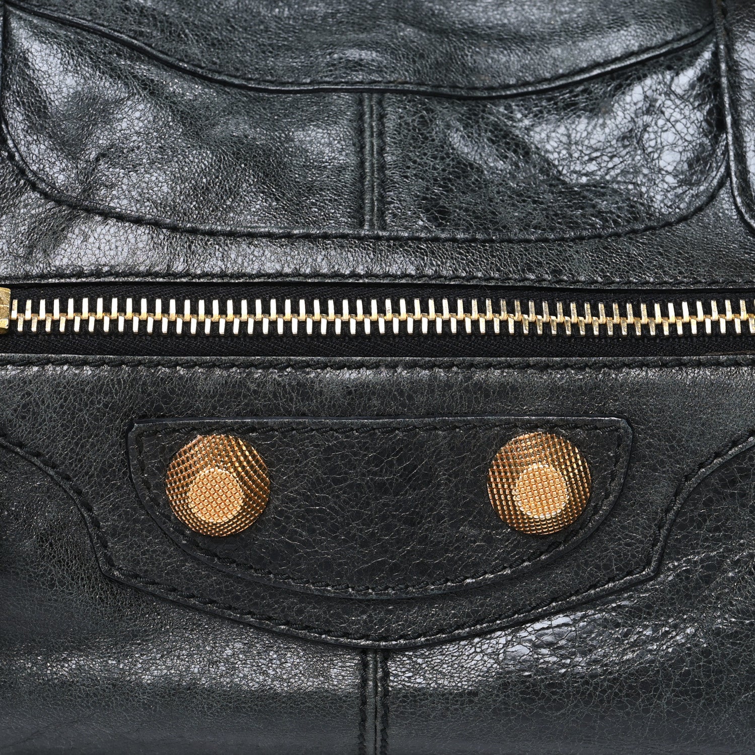 Balenciaga Agneau Giant 21 Gold Hardware Part Time Black 5 of 16