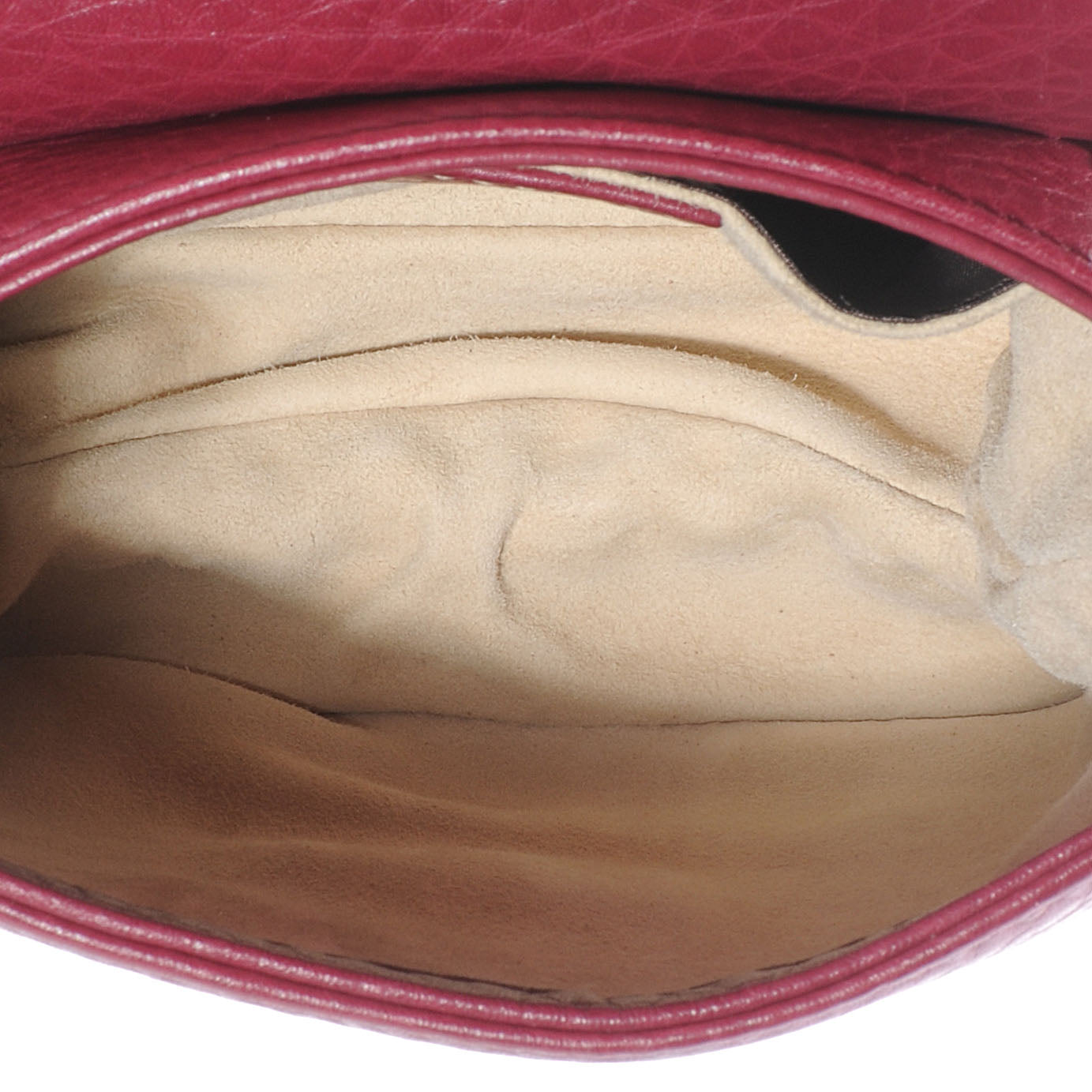 Cellarius Calfskin Small 1973 Chain Shoulder Bag Cherry Gloss