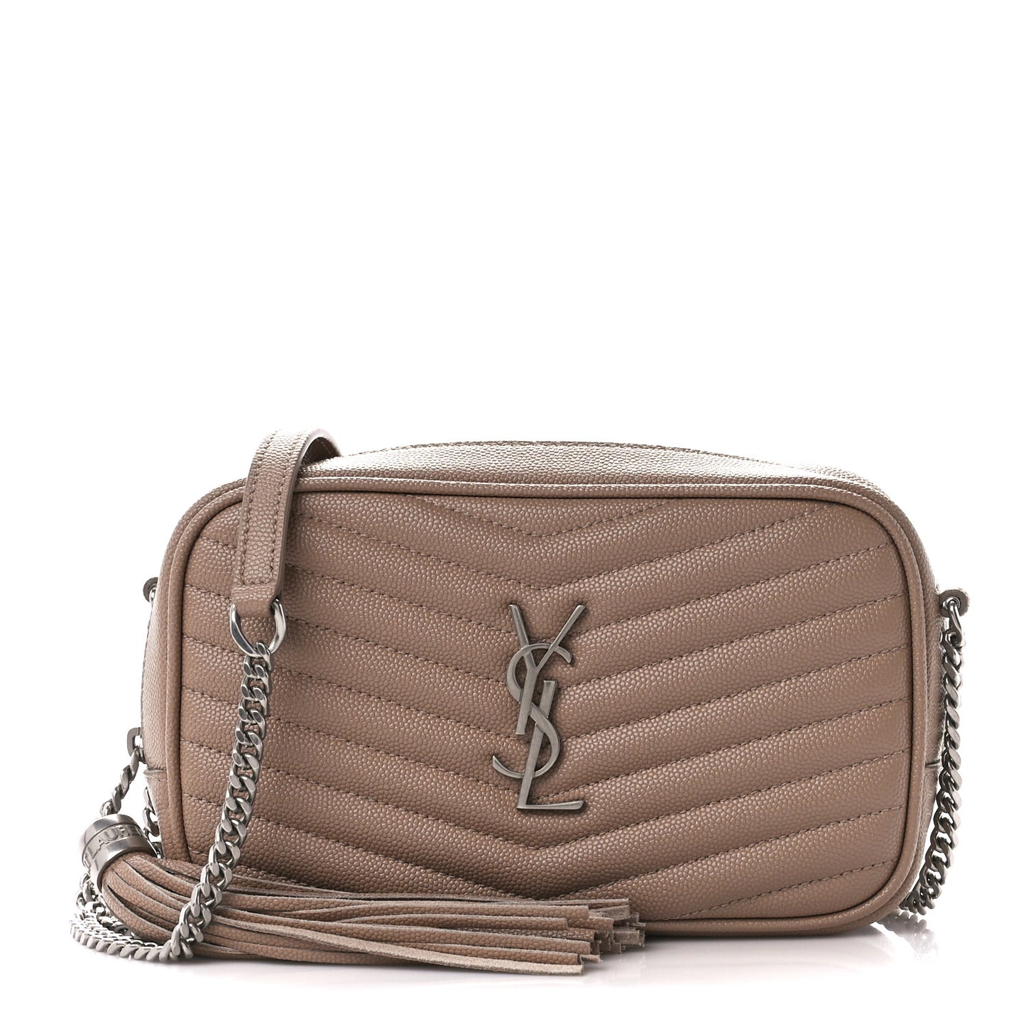 Grain De Poudre Matelasse Monogram Mini Lou Camera Bag Pale Blush