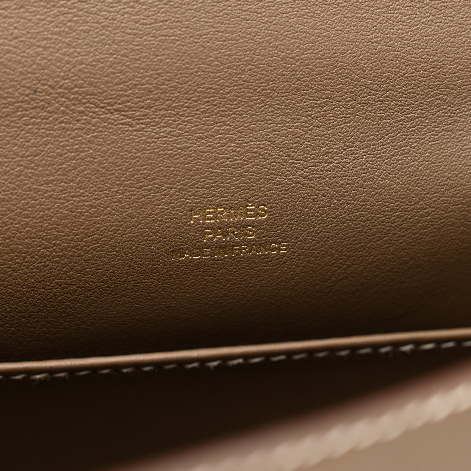 Hermes Swift Kelly Pochette Clutch Etoupe 6 of 10