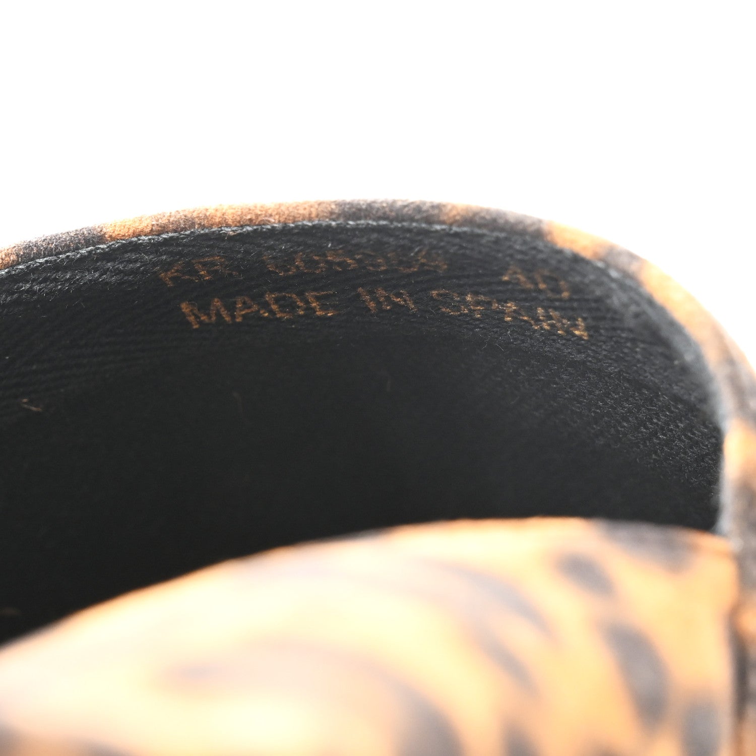 Saint Laurent Suede Leopard Print Espadrilles 40 6 of 9