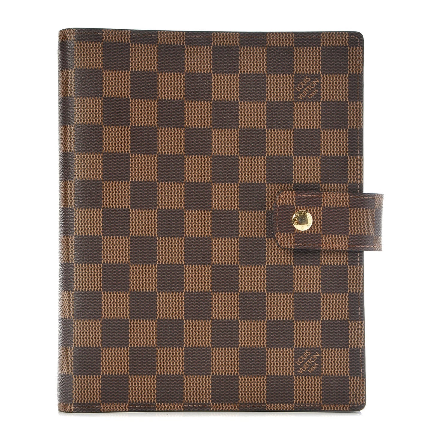 Damier Ebene Large Ring Agenda Cover