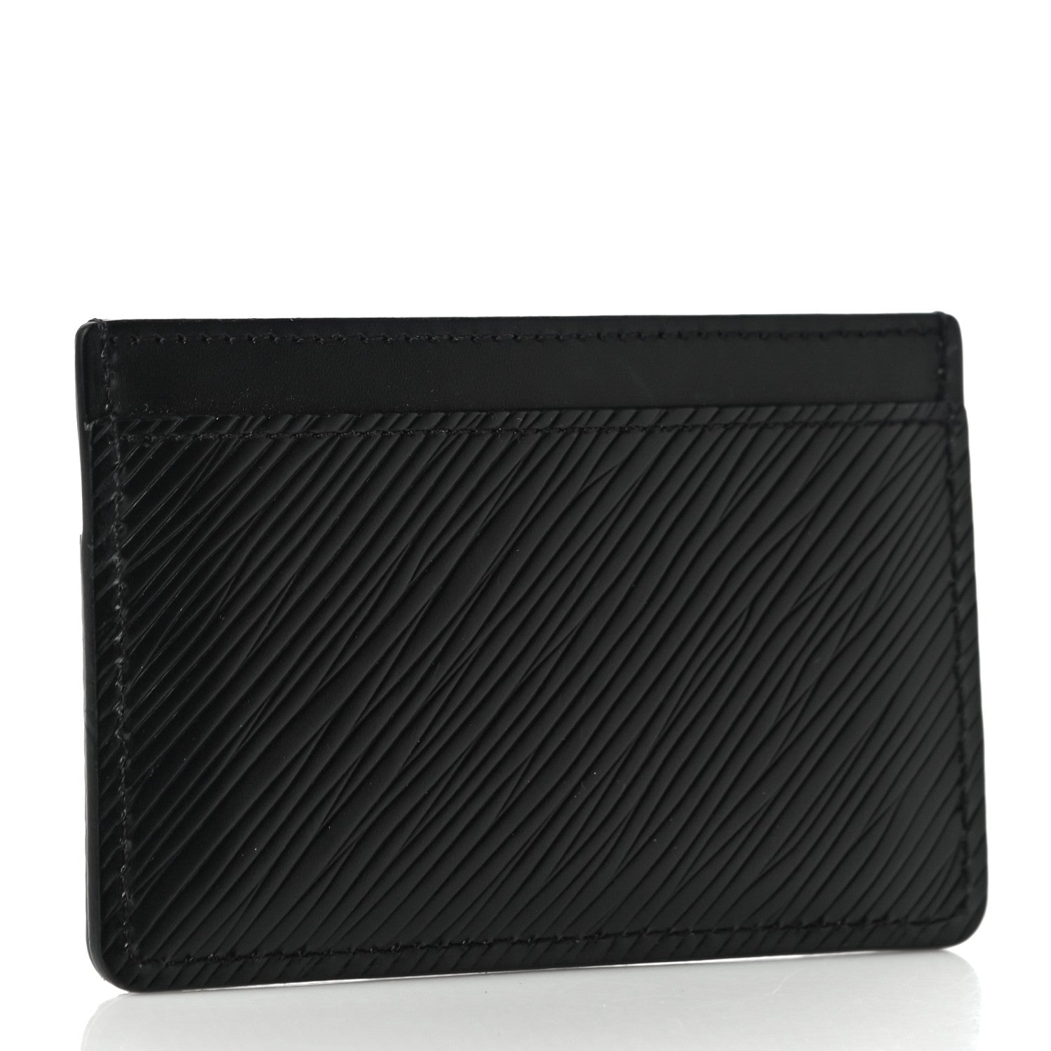 Louis Vuitton Epi Flower Remix Card Holder Black 3 of 9