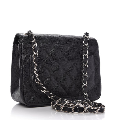 Chanel Caviar Quilted Mini Square Flap Black 3 of 10