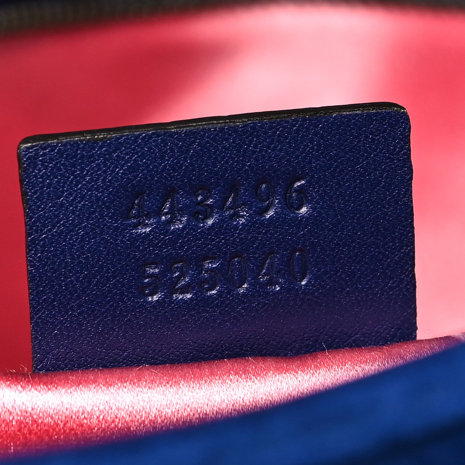 Gucci Velvet Matelasse Small GG Marmont Shoulder Bag Cobalt Blue 7 of 11