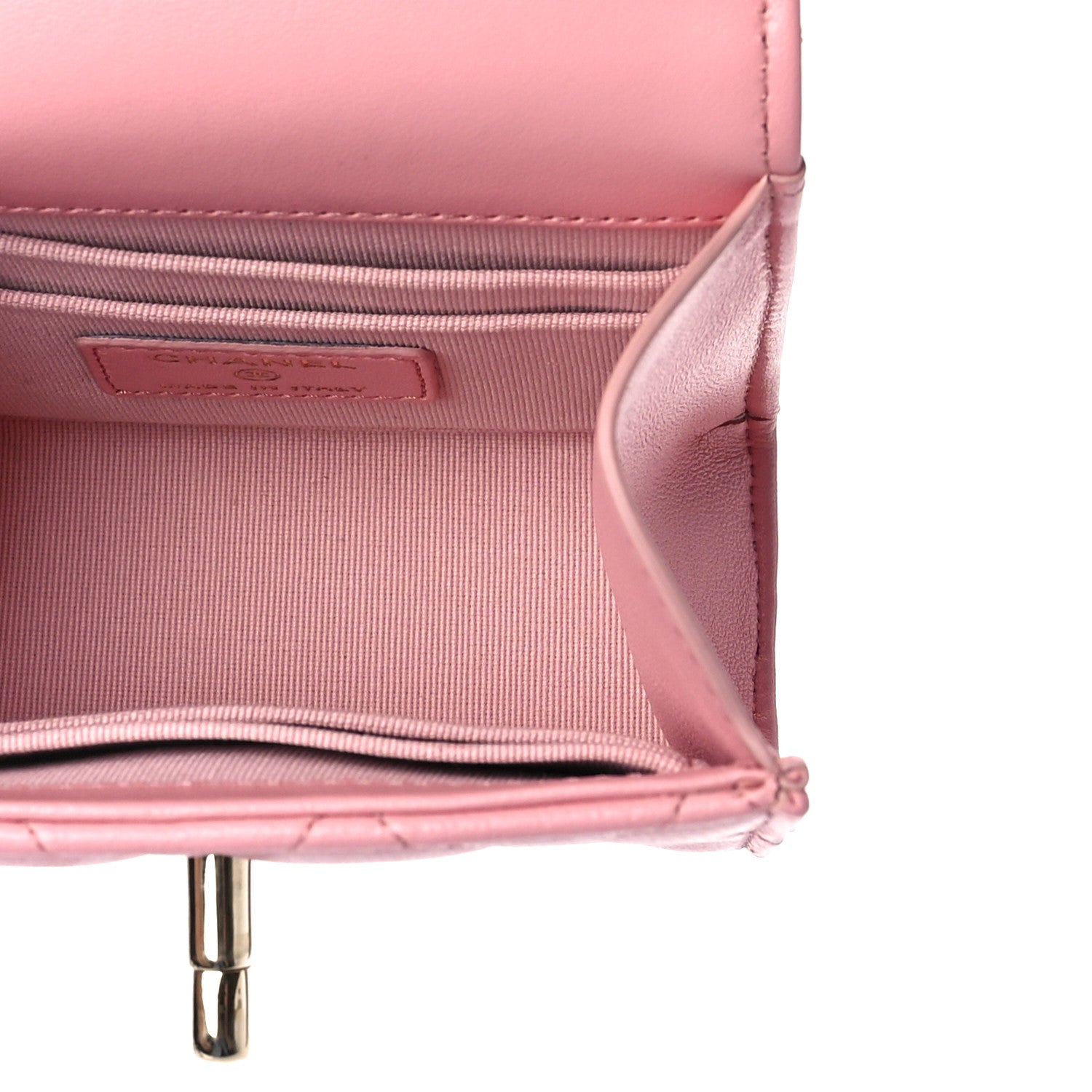 Chanel Lambskin Quilted Mini Trendy CC Clutch With Chain Pink 7 of 20