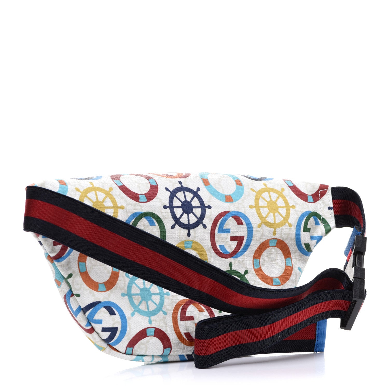 Gucci Soft GG Supreme Monogram Real Adventure Childrens Belt Bag Multicolor 3 of 11