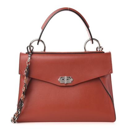 Proenza Schouler Calfskin Medium Hava Top Handle Bag Brick 1 of 11