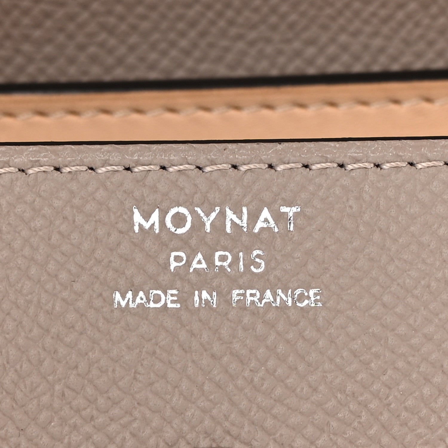 Moynat Carat Calfskin Gabrielle BB Tourterelle 5 of 12