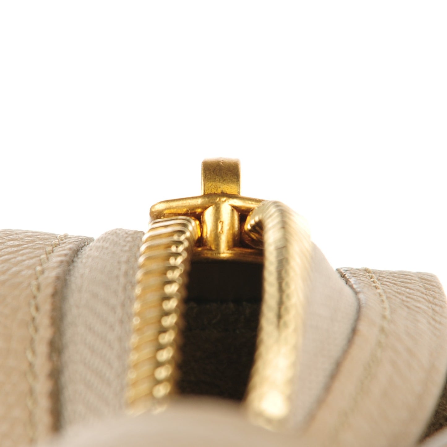 Grained Calfskin Mini Belt Bag Light Taupe