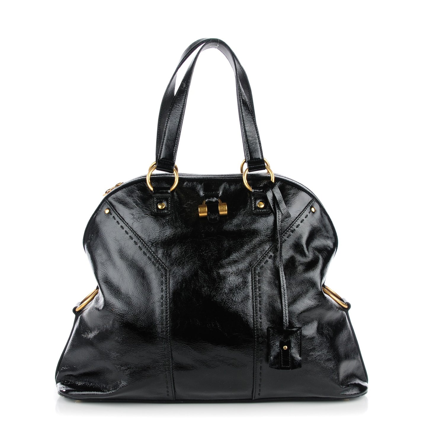 Patent Oversized Muse Black