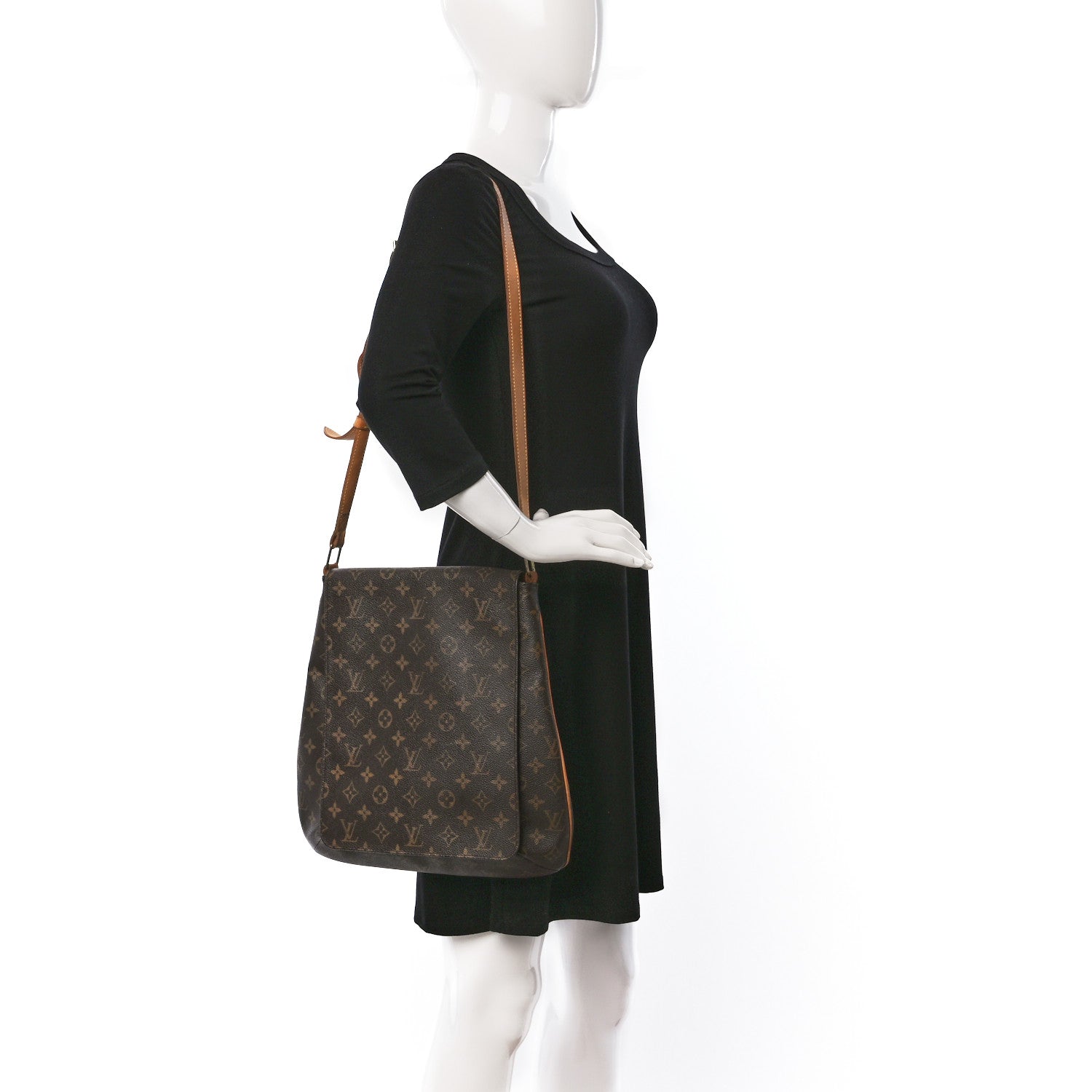 Louis Vuitton Monogram Musette GM 2 of 14