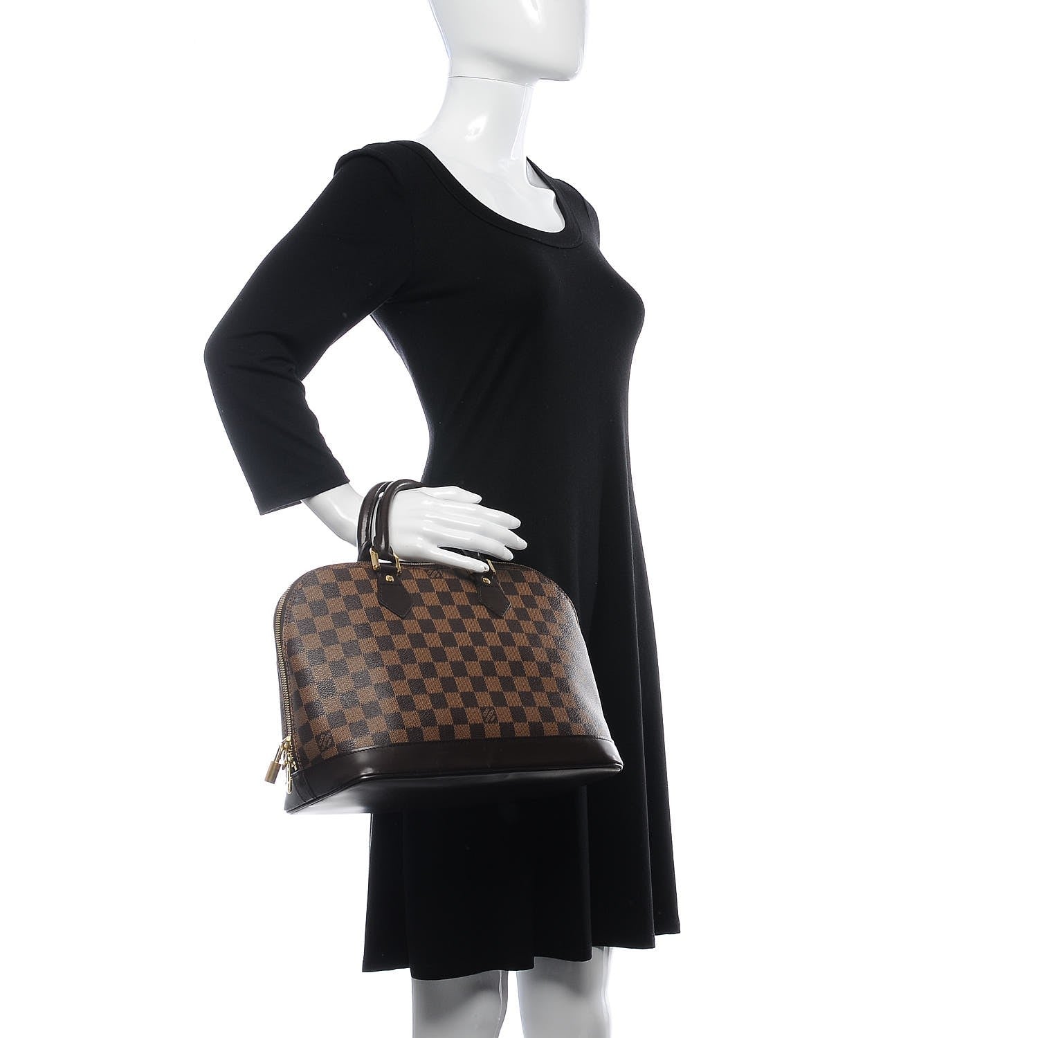 Louis Vuitton Damier Ebene Alma PM 2 of 9