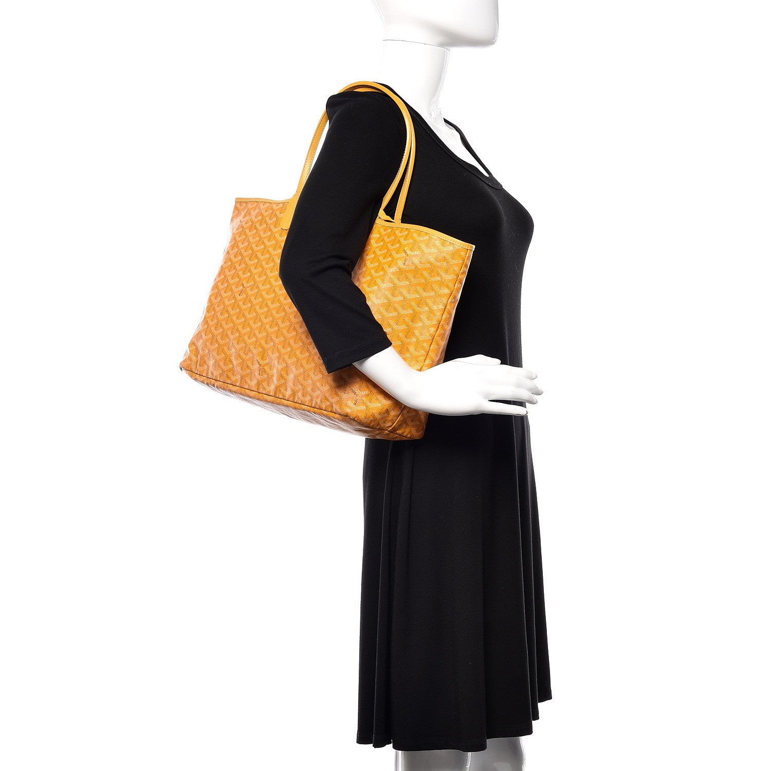 Goyard Goyardine Saint Louis PM Yellow 2 of 17