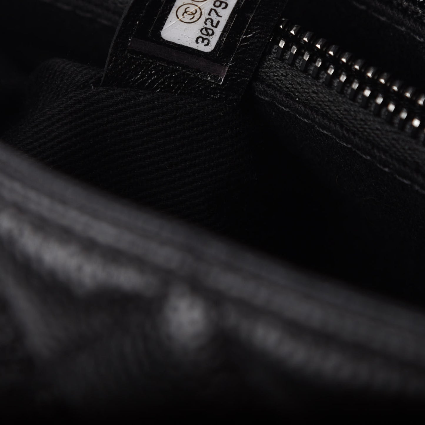 Caviar Quilted Small Coco Handle Flap So Black