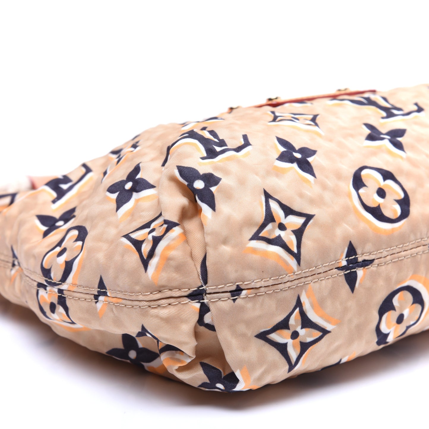 Nylon Monogram Cruise Bulles PM Beige