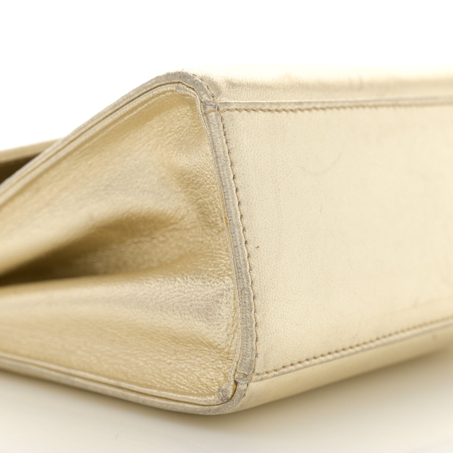 Lambskin Mini Kelly Flap Bag Gold
