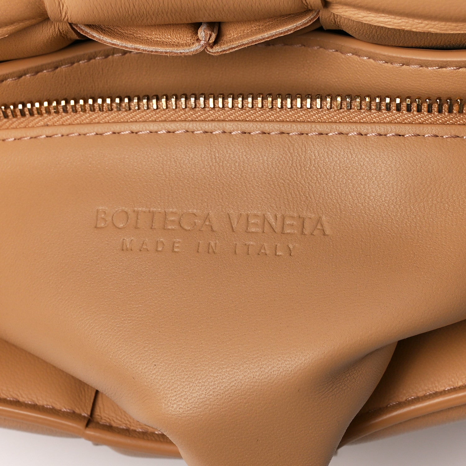 Bottega Veneta Nappa Maxi Intreccio Padded Cassette Crossbody Bag Almond 6 of 13