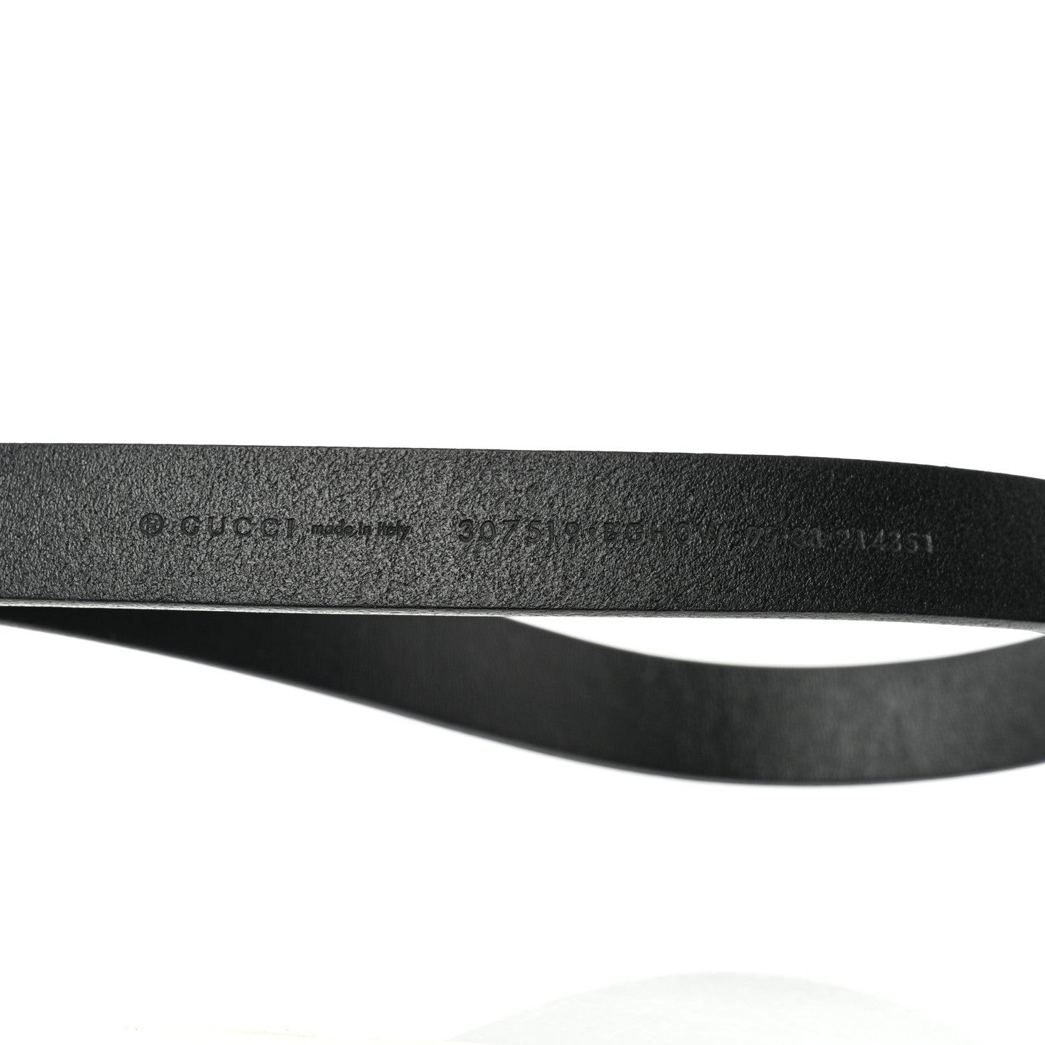 Gucci Calfskin Horsebit Buckle Belt 95 38 Black 5 of 7