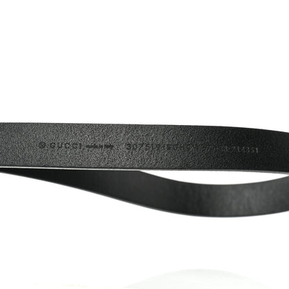 Gucci Calfskin Horsebit Buckle Belt 95 38 Black 5 of 7