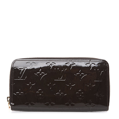Louis Vuitton Vernis Zippy Wallet Terre D'Ombre 1 of 9