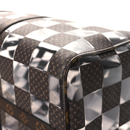 Louis Vuitton PVC Monogram Chess Keepall Bandouliere 50 10 of 10