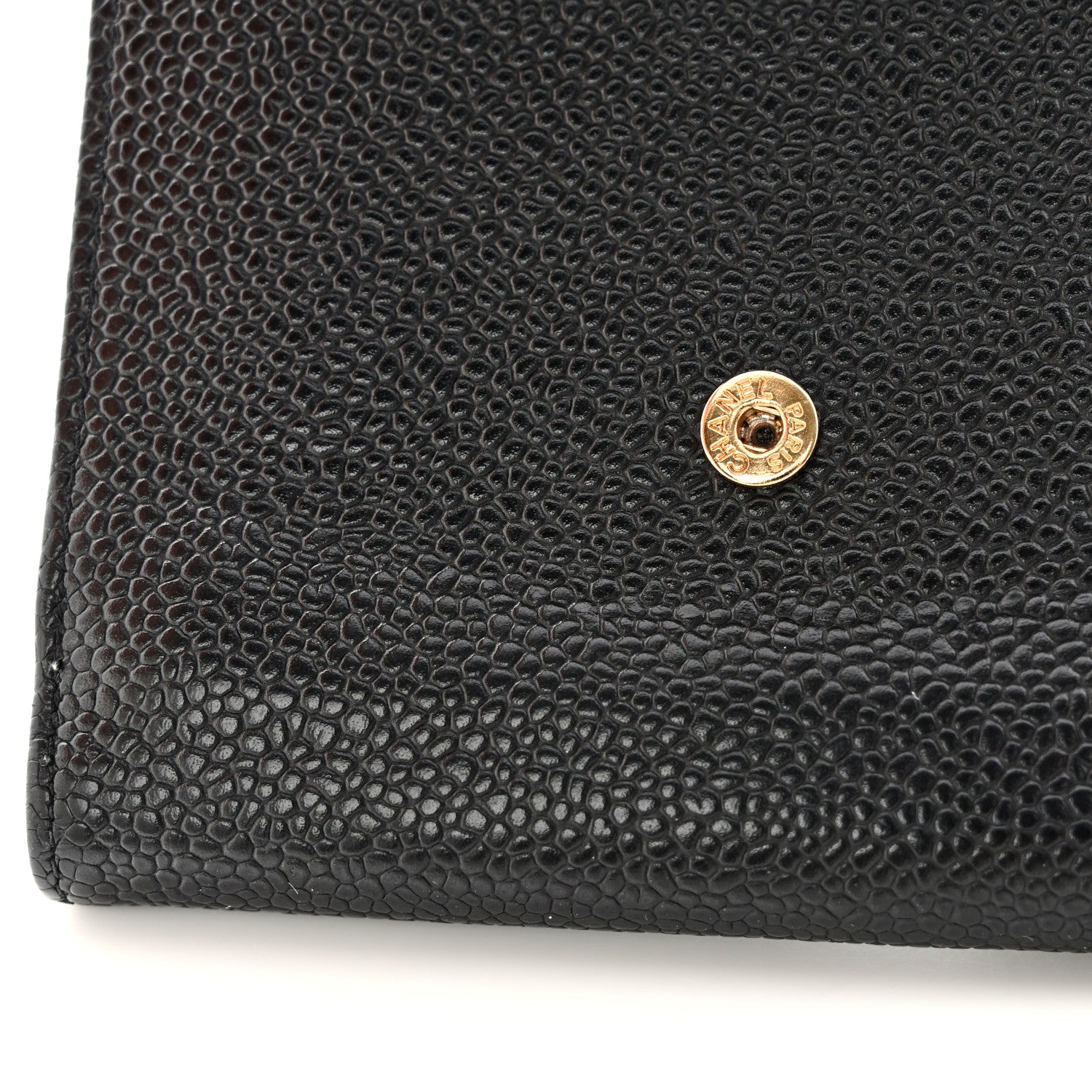 Chanel Caviar Timeless CC Compact French Wallet Black 14 of 14