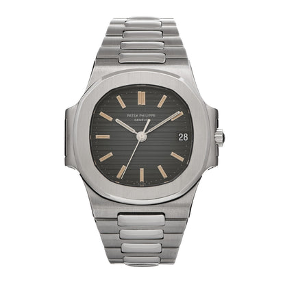 Patek Philippe Stainless Steel 37mm Nautilus Automatic Watch Blue 3800/1A 1 of 5