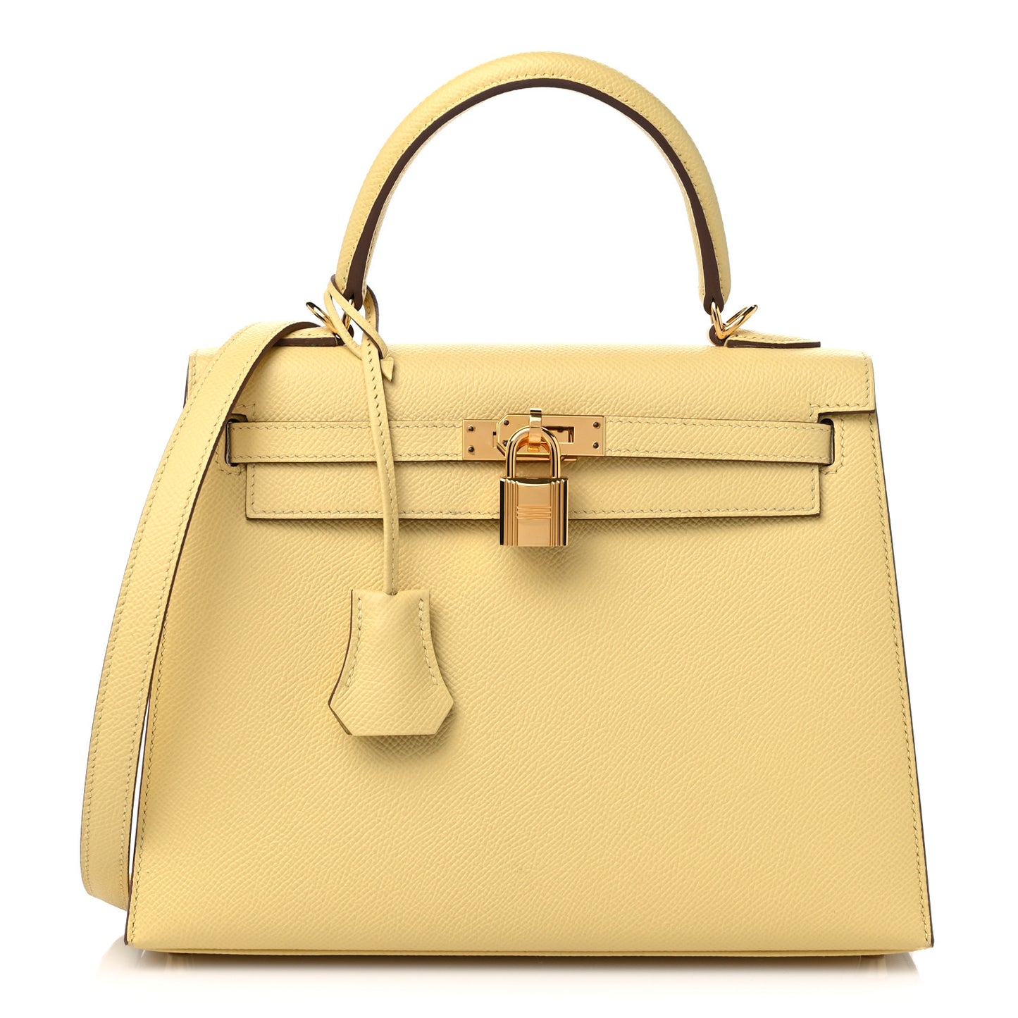 Epsom Kelly Sellier 25 Jaune Poussin