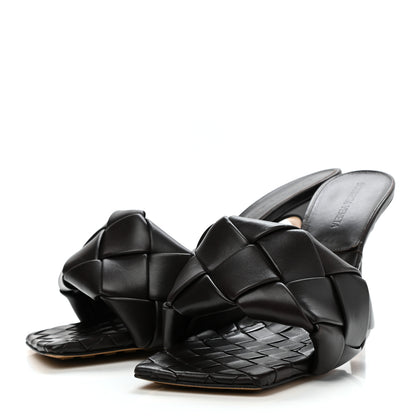 Bottega Veneta Nappa Maxi Intrecciato Lido Mule Sandals 40 Fondant 3 of 12