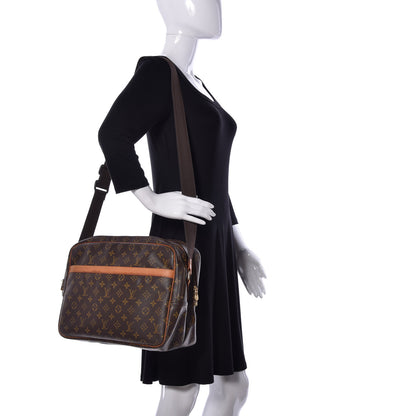 Louis Vuitton Monogram Reporter GM 3 of 8