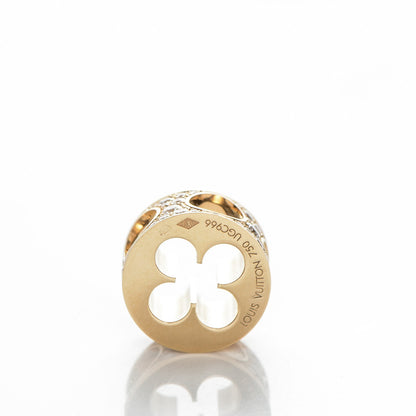 Louis Vuitton 18K Yellow Gold Diamond Empreinte Pendant 4 of 10