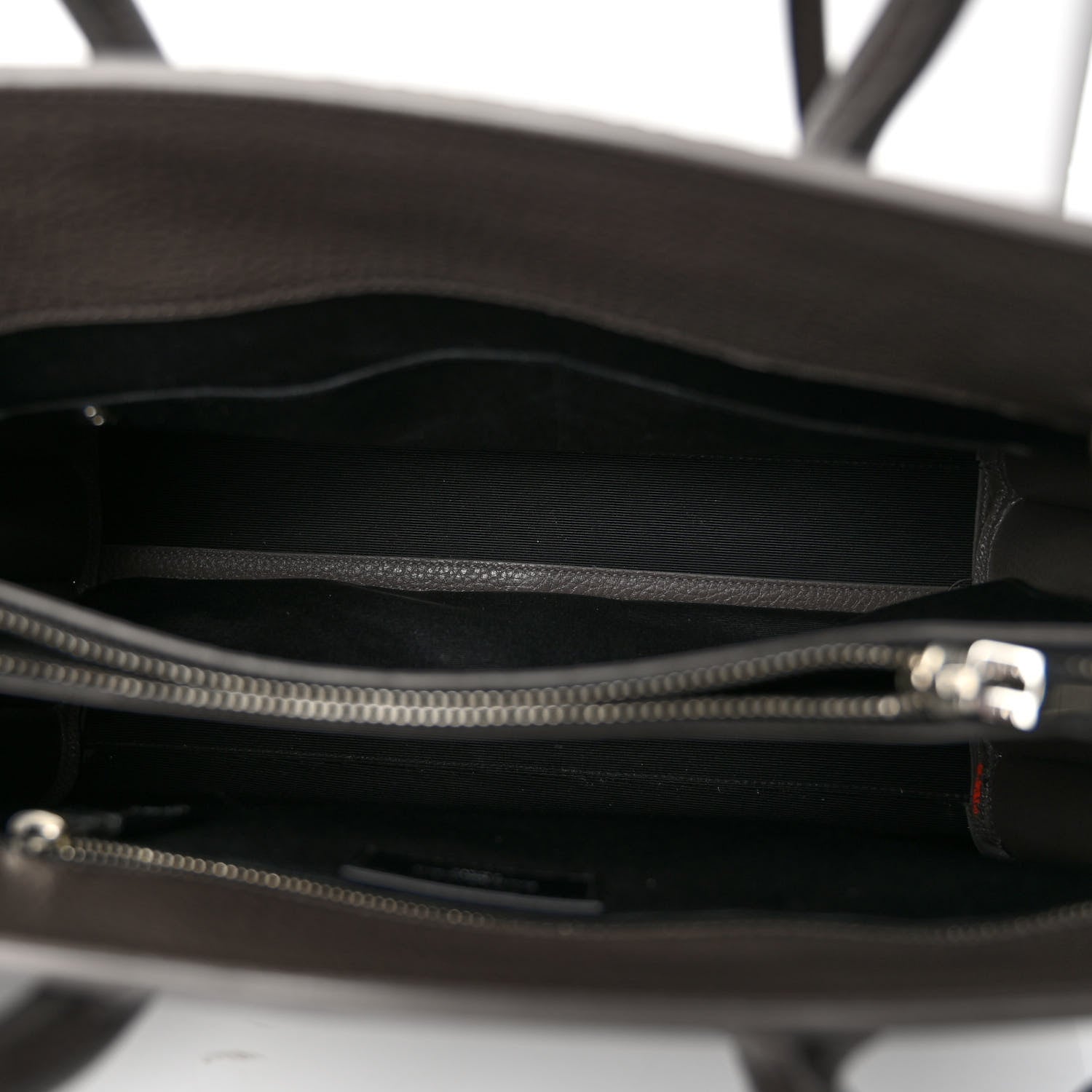 Saint Laurent Grained Calfskin Small Sac De Jour Fog 6 of 10