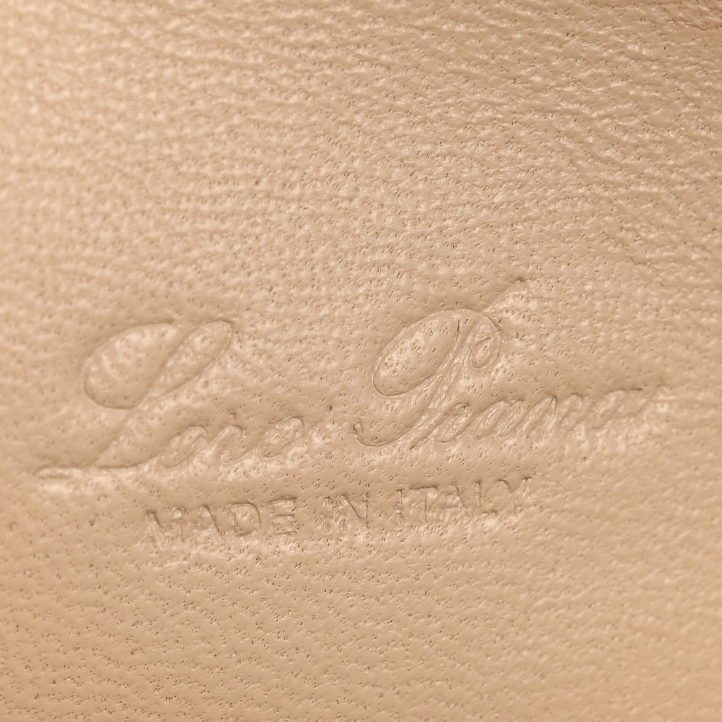 Grained Calfskin L19 Extra Pocket Pouch Kummel