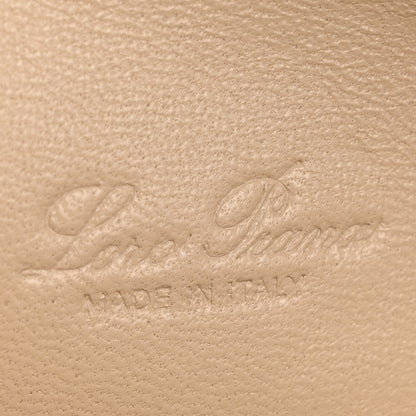 Loro Piana Grained Calfskin L19 Extra Pocket Pouch Kummel 6 of 10