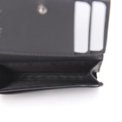 Christian Dior Ultra Matte Calfskin Small Lady Dior Flap Card Holder Black 4 of 7