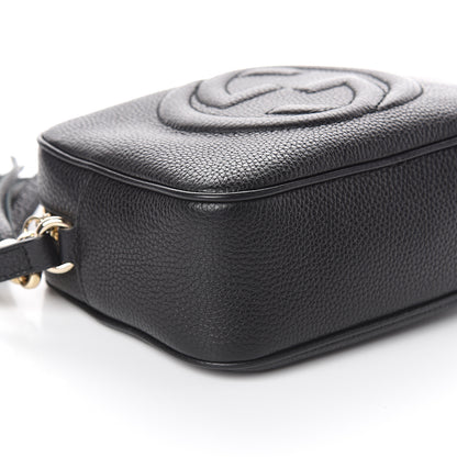Gucci Pebbled Calfskin Small Soho Disco Bag Black 7 of 8