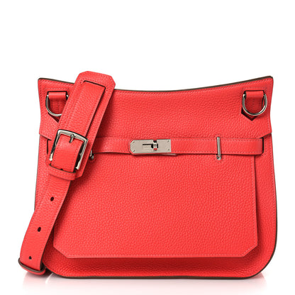 Hermes Taurillon Clemence Jypsiere 28 Rose Jaipur 1 of 9