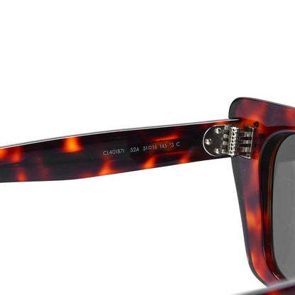 Celine Acetate Cat Eye Sunglasses CL40187I Dark Havana 5 of 7