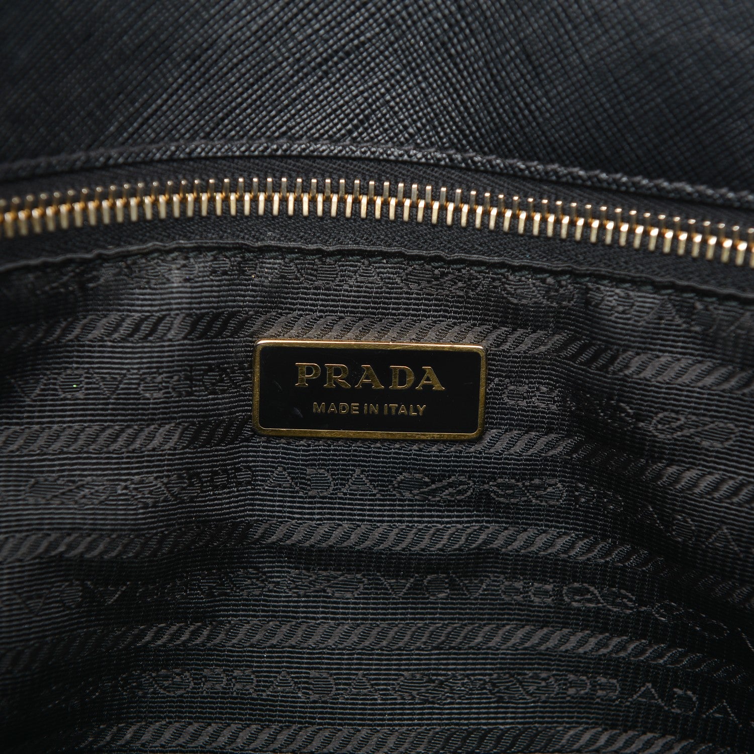 Prada Saffiano Lux Extra Large Galleria Double Zip Tote Black 6 of 13