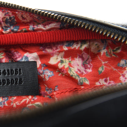 Gucci Calfskin Web Trapuntata Small GG Shoulder Bag Black 9 of 9