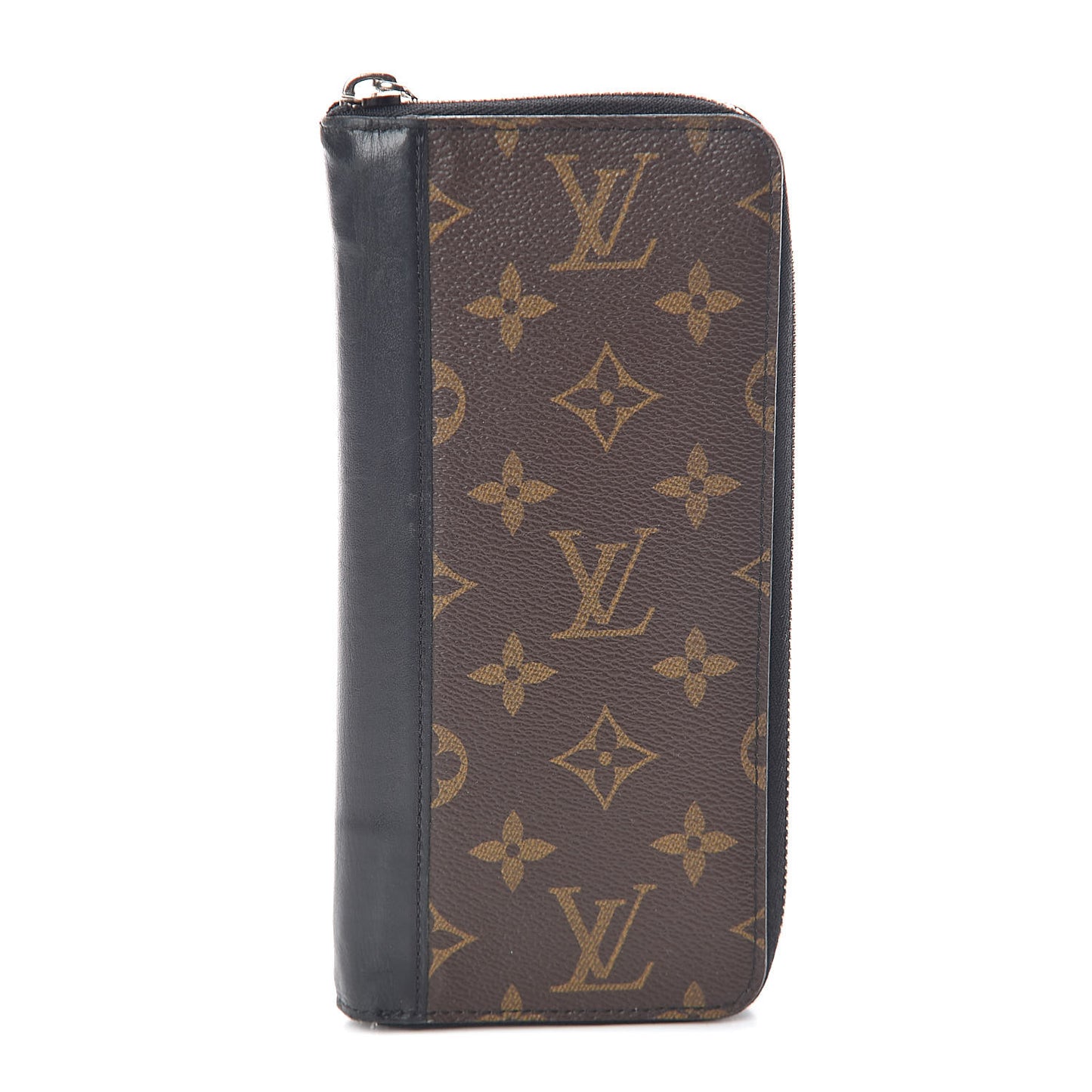 Monogram Macassar Vertical Zippy Wallet