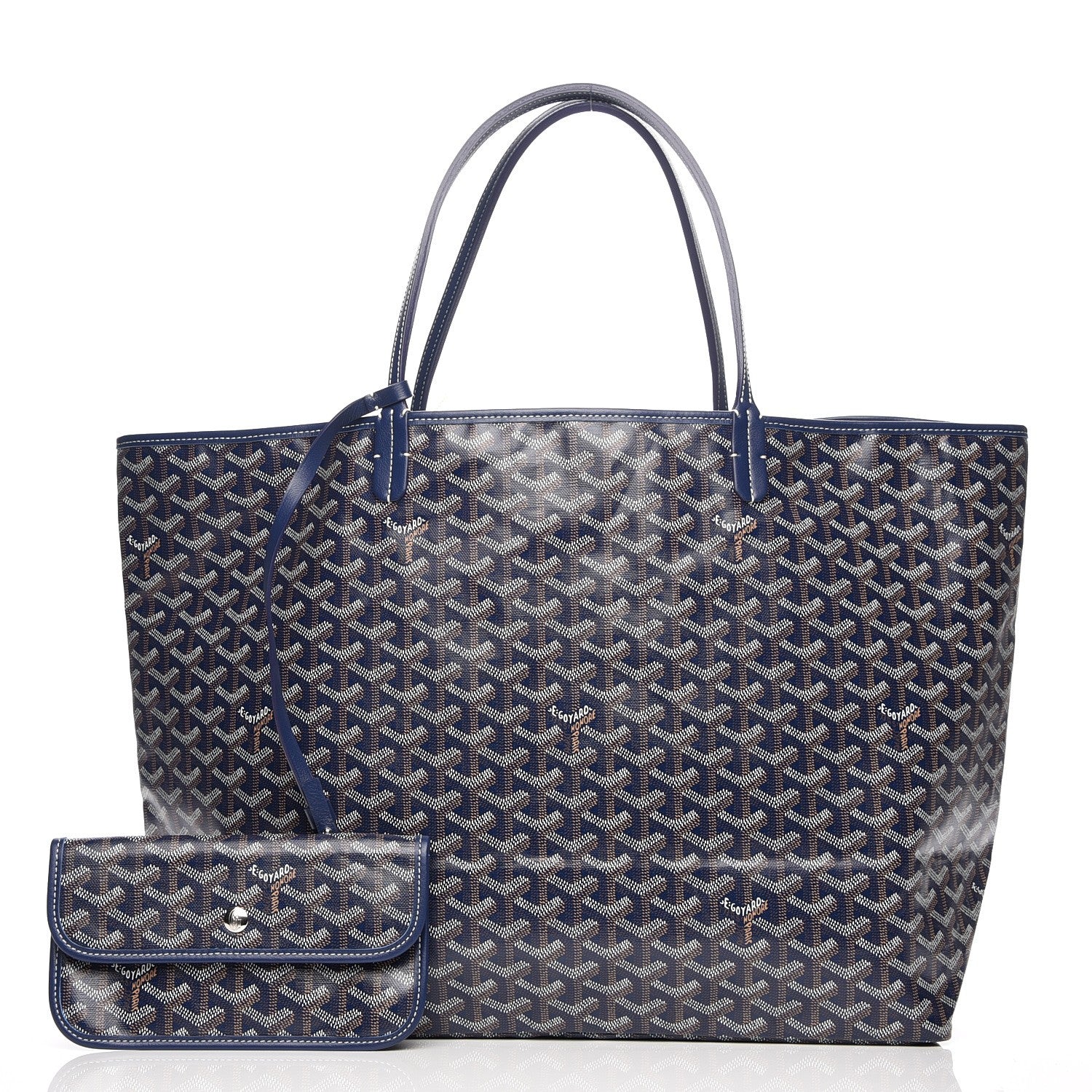 Goyard Goyardine Saint Louis GM Navy 1 of 7