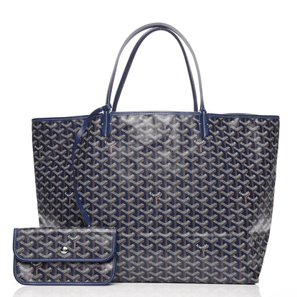 Goyard Goyardine Saint Louis GM Navy 1 of 7