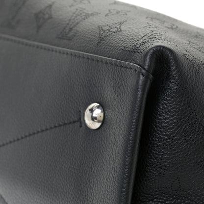 Louis Vuitton Mahina Carmel Hobo Black 7 of 9
