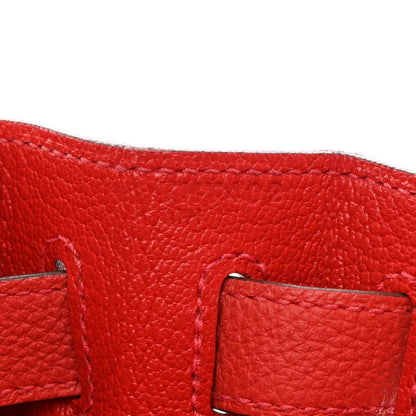 Hermes Togo Kelly Retourne 28 Rouge Casaque 6 of 14