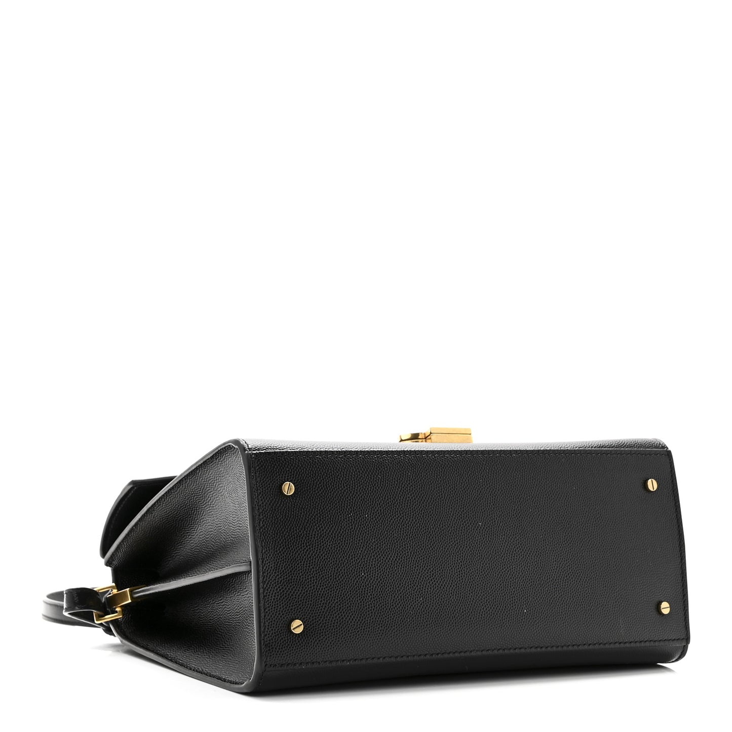 Grain de Poudre Medium Classic Monogram Cassandra Top Handle Black